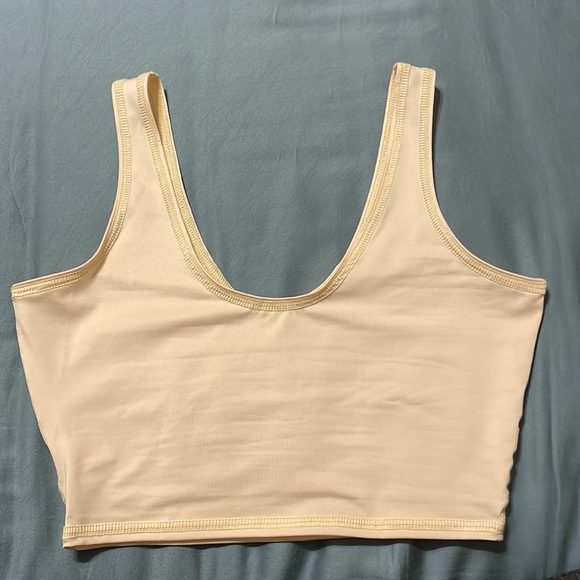 Brand new Solid cream and Cacao Teeki Tops Xs/S - Picture 2 of 5